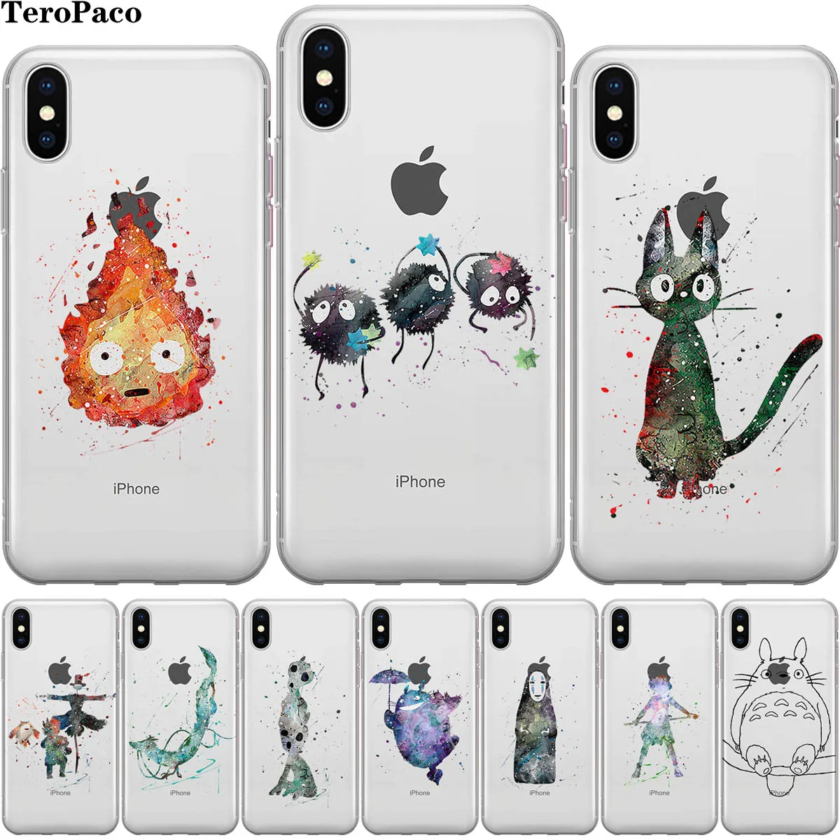 Силиконовый чехол для iPhone X 5S SE 6 6S 7 8 Plus XS 11 Pro Max XR | Мобильные телефоны и аксессуары