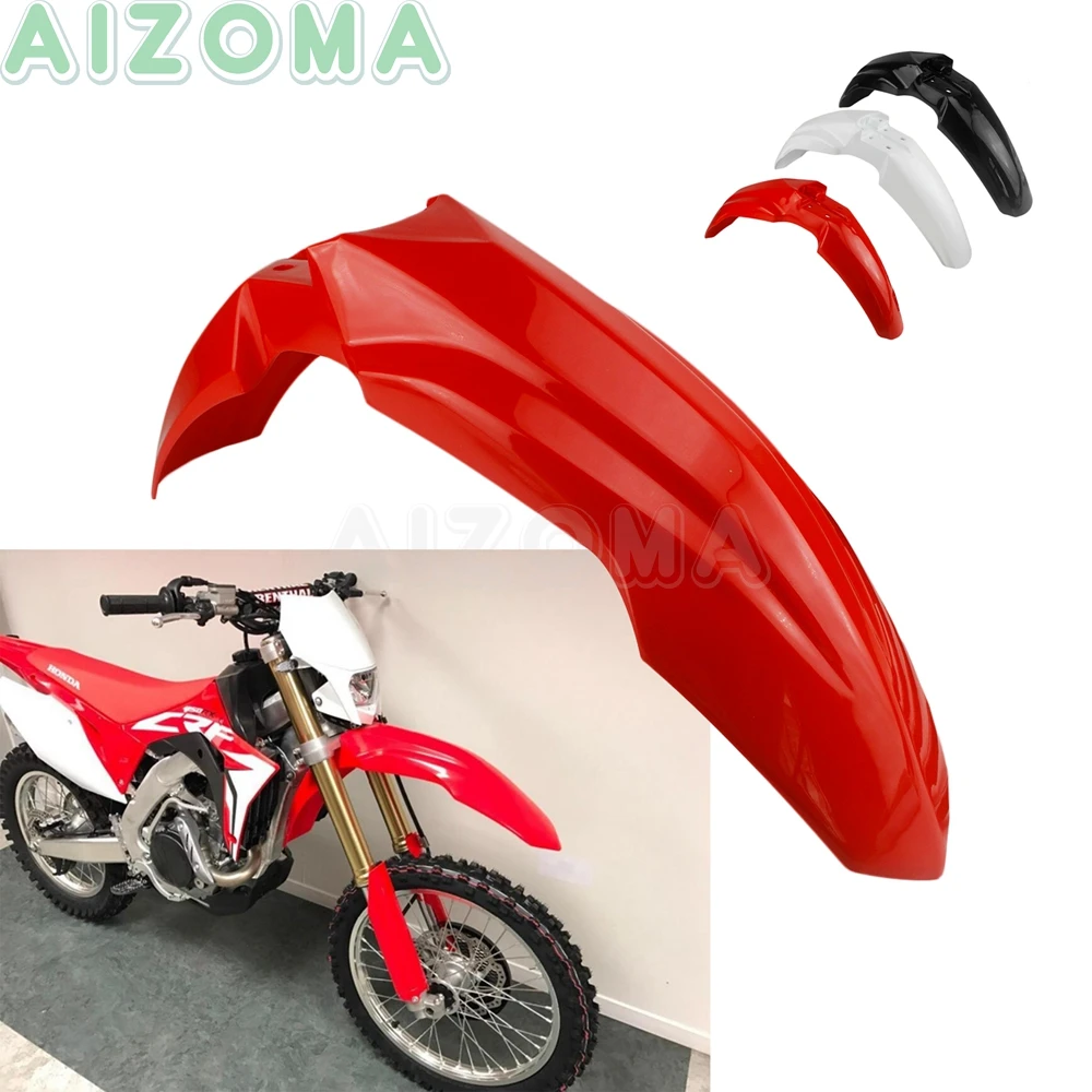 Supermoto переднее крыло Чехлы для Honda CRF250R CRF450R CRF250RX CRF450RX-18 Enduro Мотокросс Брызговики CRF 250/450 RX