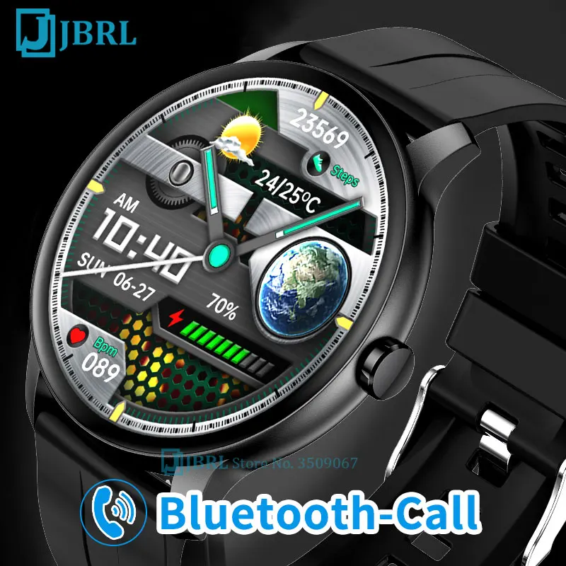 

New Dial Call Smart Watch Heart Rate Blood Pressure Smartwatch Men Women Smart Clock Fitness Tracker For Android IOS Smart-Watch