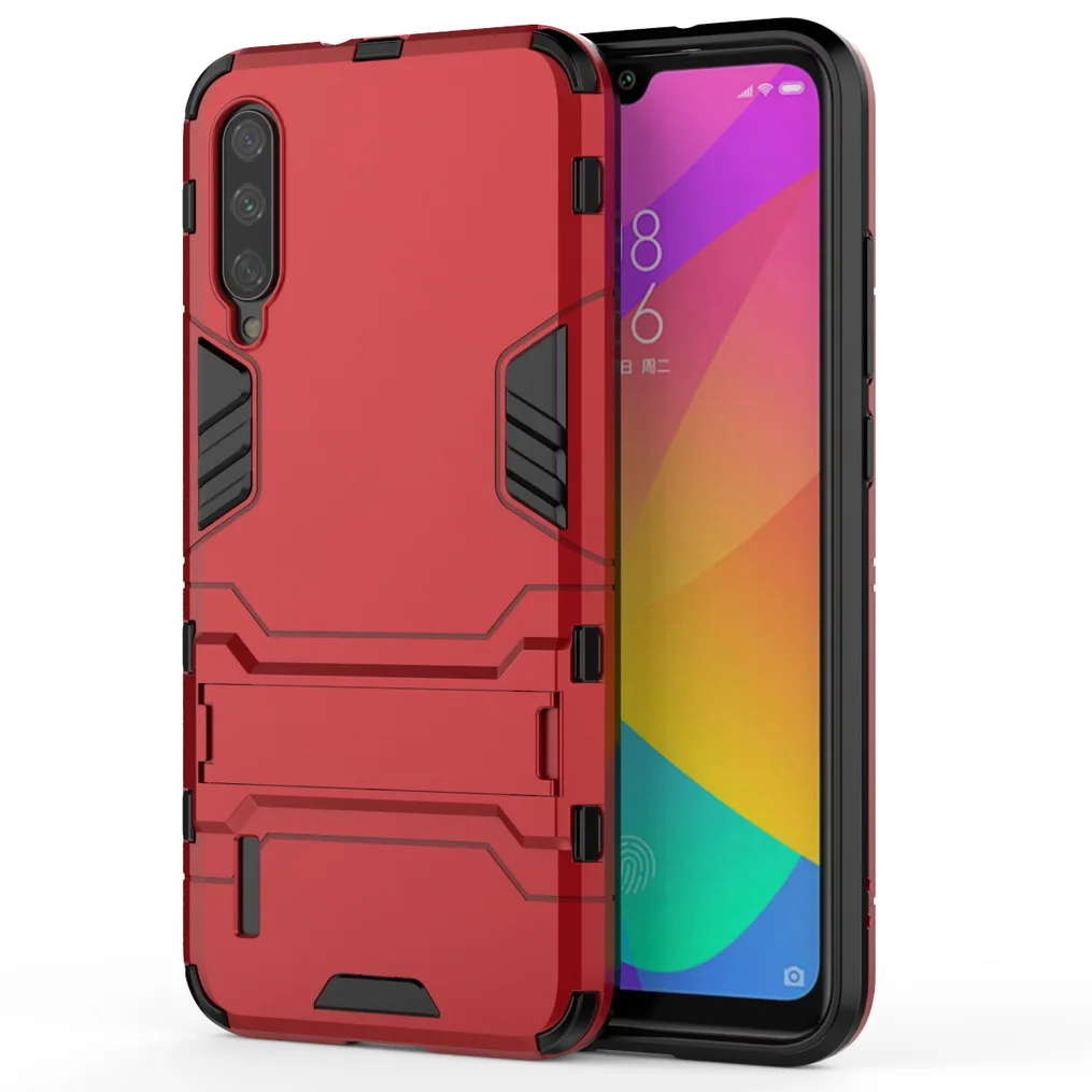 

Hybrid Armor Cases For Xiaomi mi A3 Case A3 with stand ShockProof Protector Phone Cover For Xiaomi Mi 9 Lite mi9 lite
