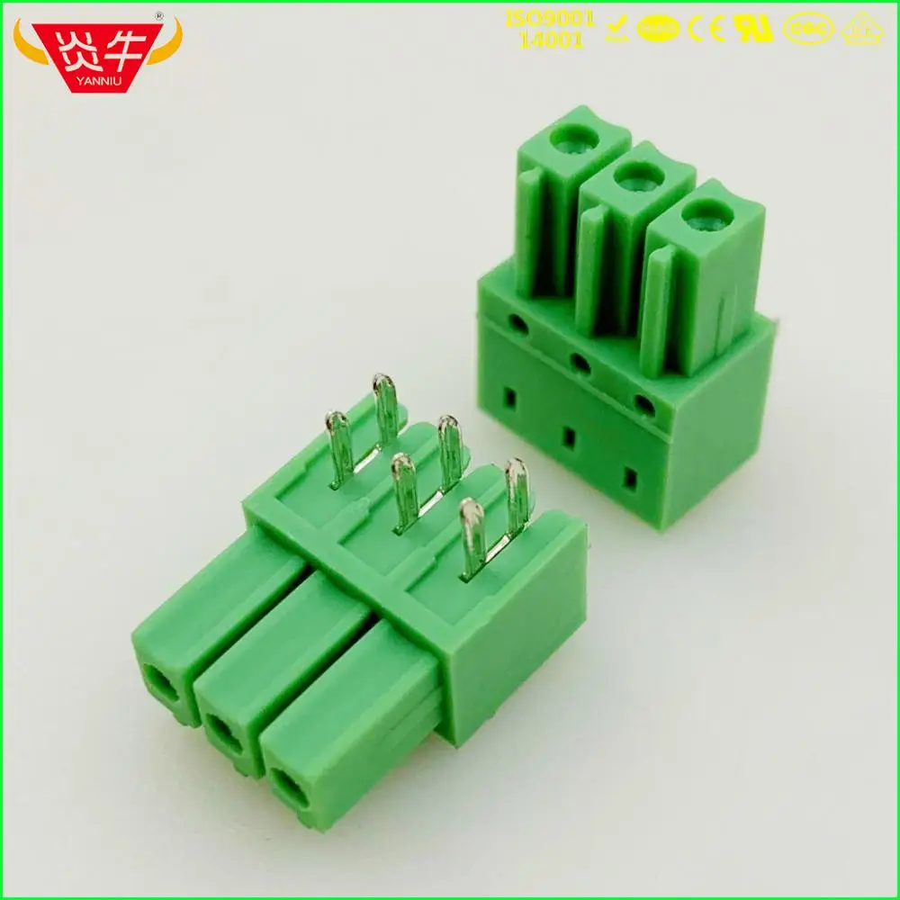 Вставные клеммные колодки KF2EDGA 3 81 2P ~ 12P PCB 15EDGA мм 2 контакта 12 контактов IMC 1 5/ 2-G-3 -