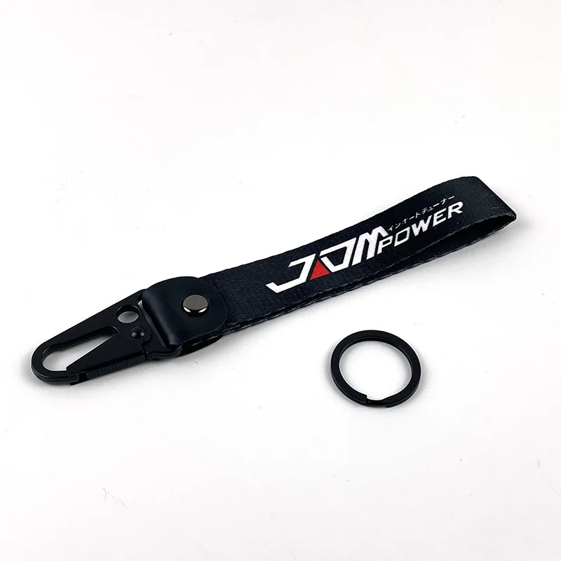 Новейший высококачественный автомобильный брелок-ключница JDM OSAKA KANJO PERFORMANCE MOMO с вышивкой из нейлона и плетением, аксессуары для автомобилей и мотоциклов.