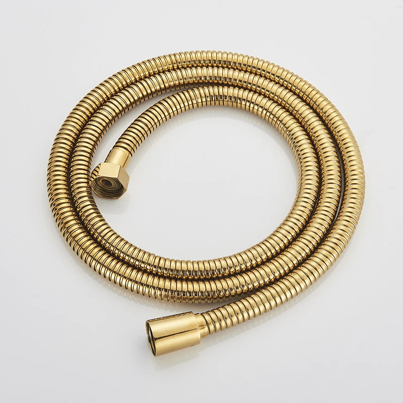 Shinesia Shower Faucet Hose 150cm Stainless Steel Chrome Black Antique Brass Brushed Nickel Pipe | Обустройство дома