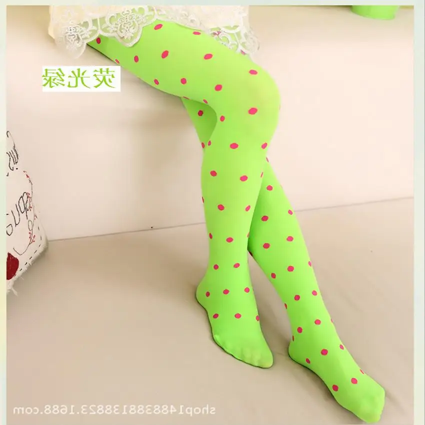 3 шт./Лот чулки для девочек детские бархатные колготки в горошек|Колготки и чулки|