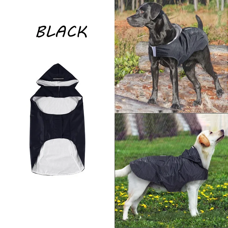 Новый светоотражающий супер водонепроницаемый дождевик с капюшоном для