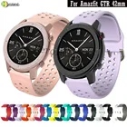 Силиконовый 20 мм ремешок для часов Huami Amazfit GTR 42 ммGTS 2  2e  2 мини ремешок смарт-браслет