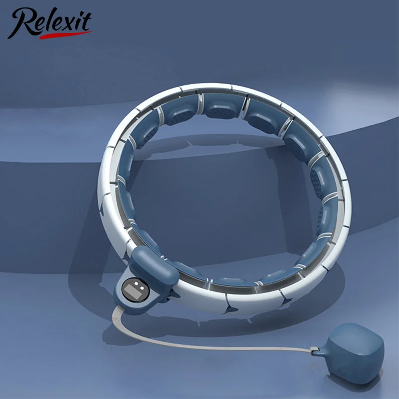 

Magnetic Smart Hoola Hoop Weighted Adjustable Easy Hoops Waist Trainer Slimming Aros Gym Home Fitness Equipment Sport Hoops