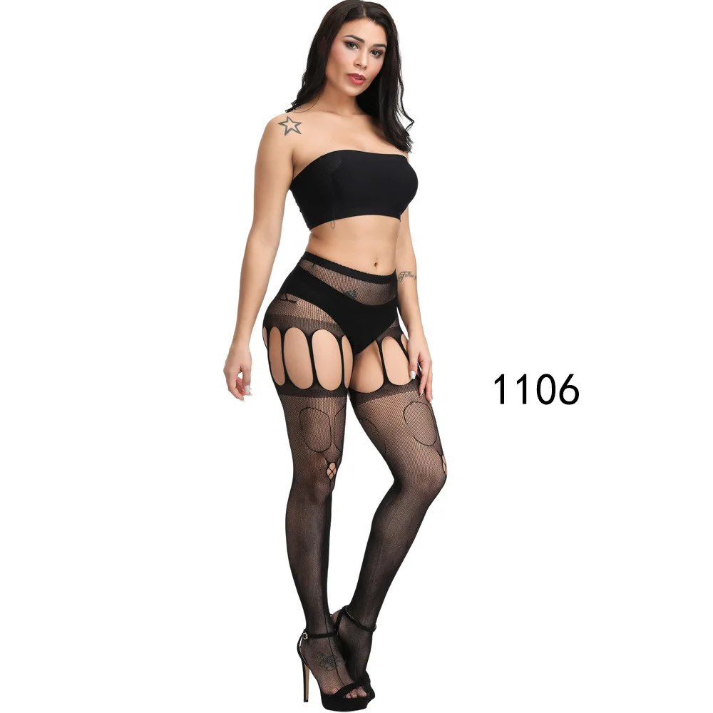 New Arrival Solid Stockings Women Sexy Thigh High Fishnet Nylon Long Socks Sex Belt Standard Over Knee Socks Sexy Lingerie