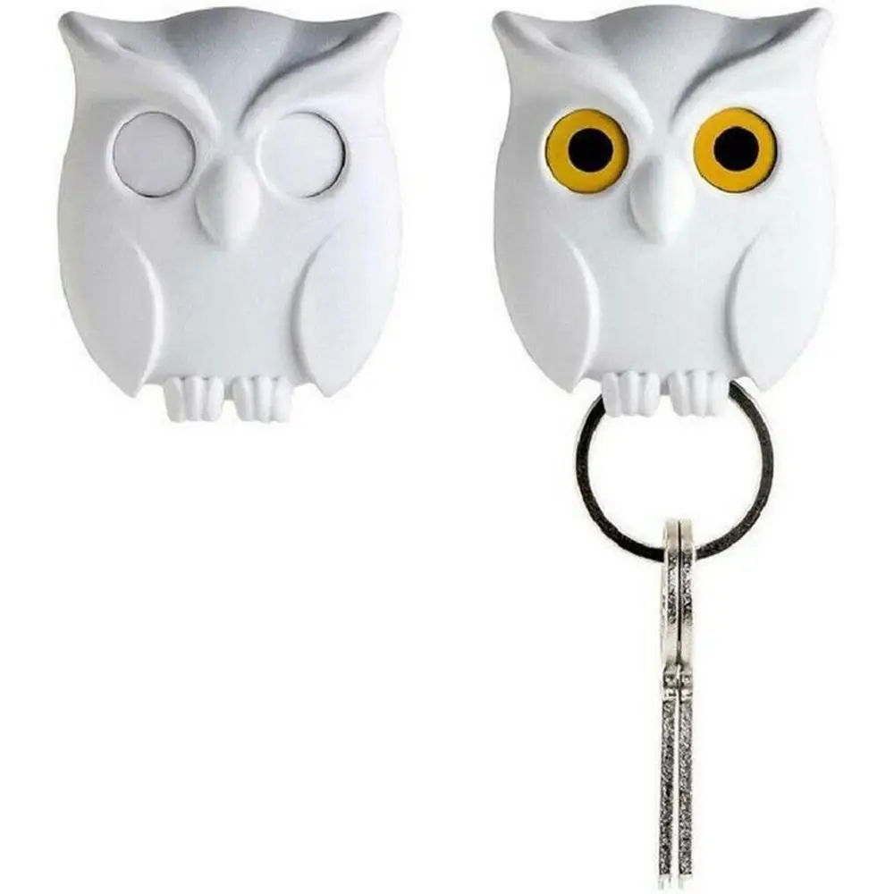Брелок PINKSEE с мультяшной совой милый аниме Сова может открывать и закрывать глаза