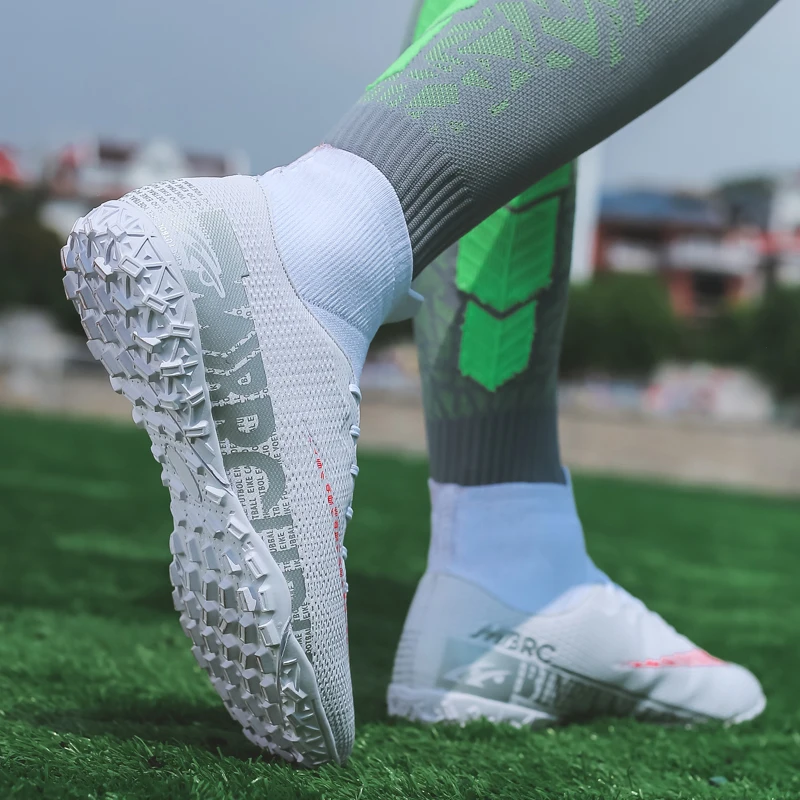 ZHENZU/профессиональные футбольные бутсы унисекс с длинными шипами TF, футбольные бутсы, уличные бутсы, футбольные бутсы, европейские размеры 35-44