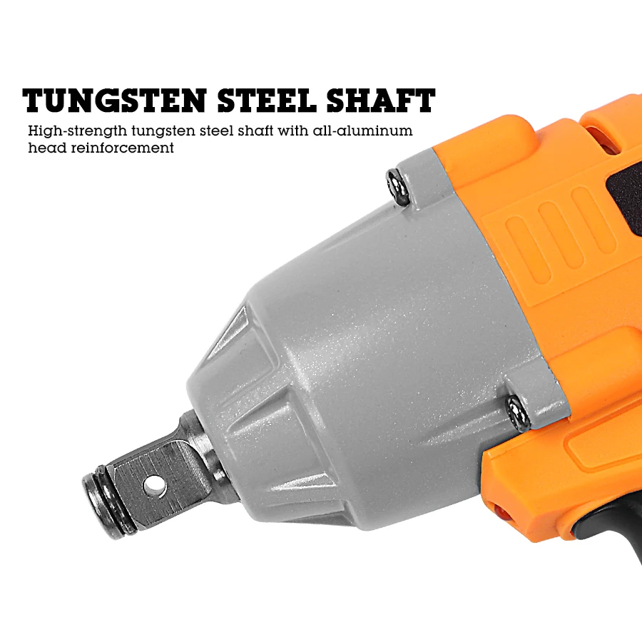 Аккумуляторный ударный электрический гайковерт 21 в бесщеточный торцевой ключ