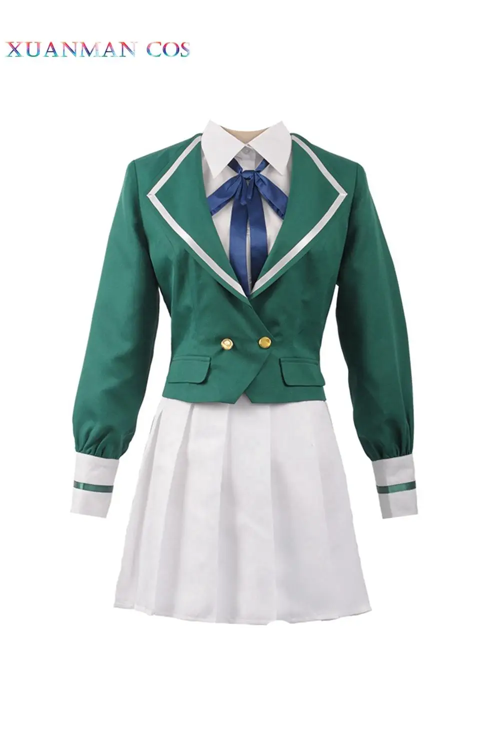 Костюм для косплея лилии хошикава из аниме зомби земля Сага зонби 6 униформа