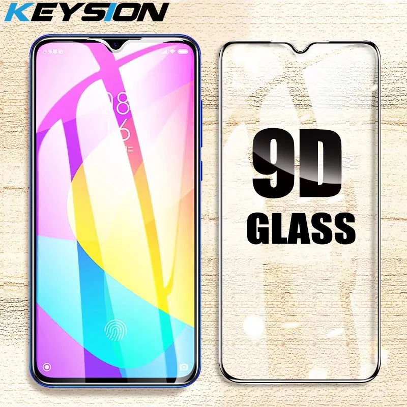 KEYSION Защитное стекло для Xiaomi Redmi 9 9A 9C защита экрана полное покрытие закаленное Note