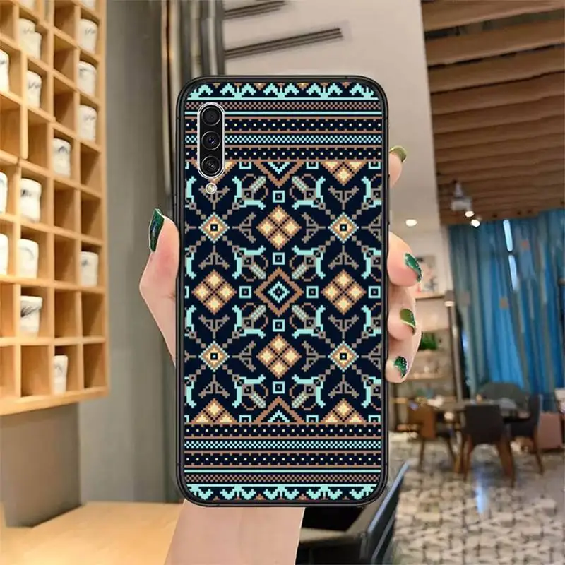 

Great Ukraine Ornament pattern Phone Case for samsung galaxy a 51 52 71 50 12 72 21s 70 40 20e 31 30s 32 5G soft silicone coque