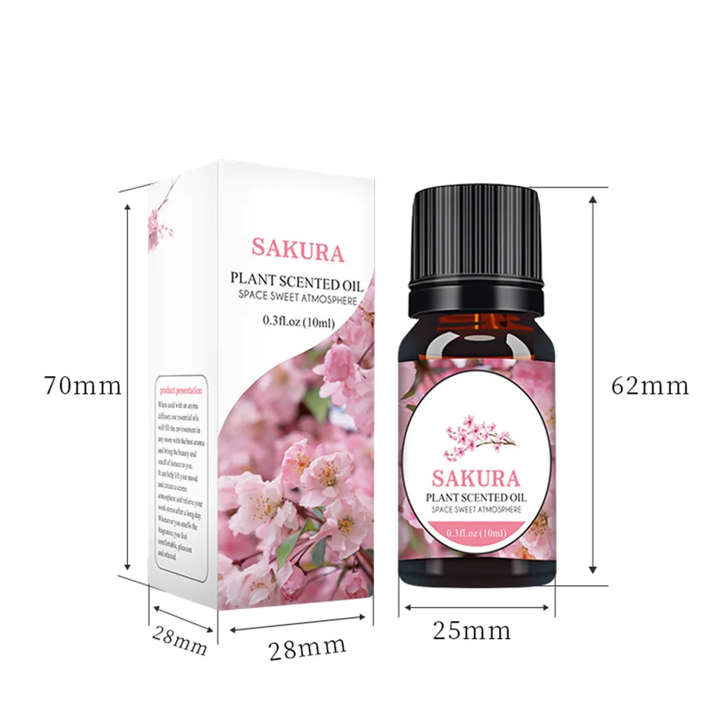 

10ML Water-soluble Flower Fruit Essential Oil Aromatherapy 100% Pure Therapeutic Grade Water Soluble Aroma Air Freshening #ND