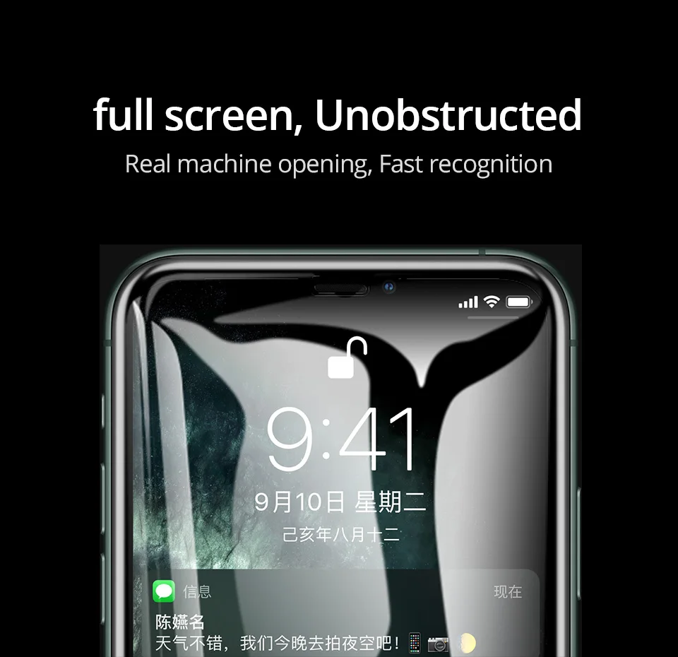 PZOZ закаленное стекло для iPhone 11 Pro X XS Max XR Plus, Защитная пленка для экрана телефона для iPhone11 Pro 5,8, 6,1, 6,5 полное покрытие стекла