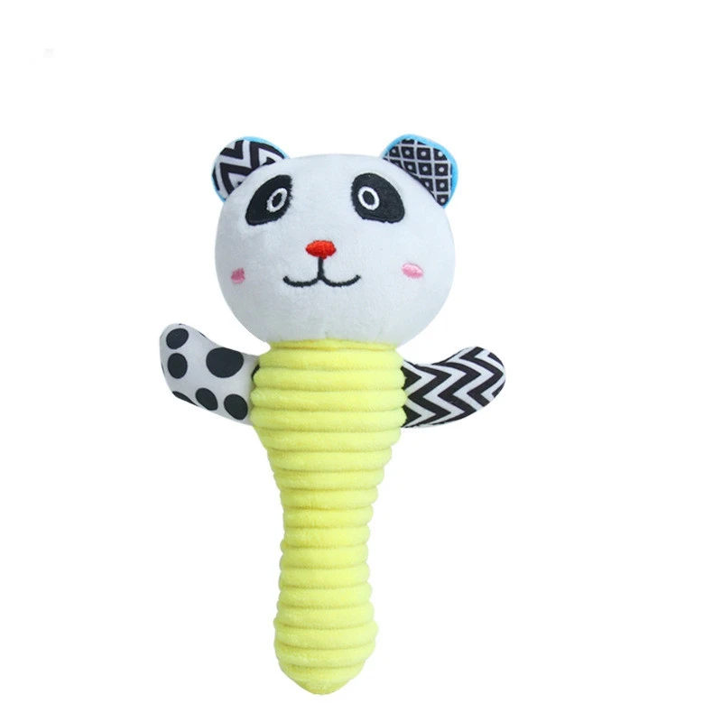 

Rattles For Kids Baby Toys 0 6 12 Months Educational Toys 0 Newborns Infants Developmental Hand Grip Cute Animals Rattle Rabbit
