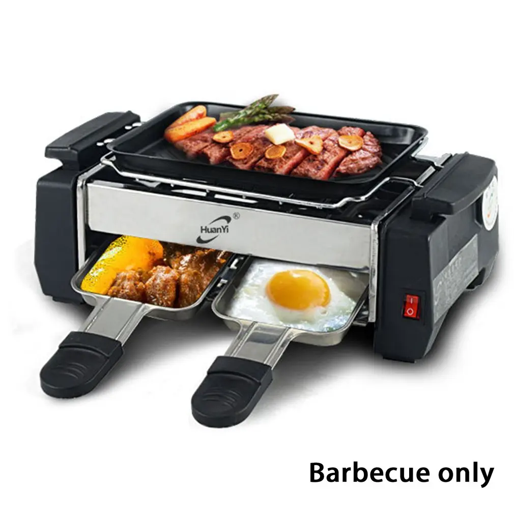 

Korean Household Electric Grill Smoke-free Electric Grill Non-stick Family Barbecue Electric Raclette Grill