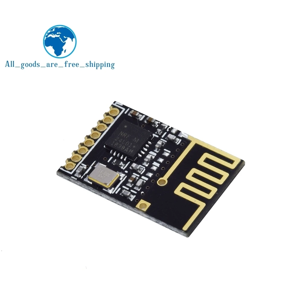 Завеса NRF24L01+ беспроводной модуль передачи данных 2,4G/NRF24L01 Обновление версии 2 Мбит/s NRF24L01 гнездо адаптера пластины доска