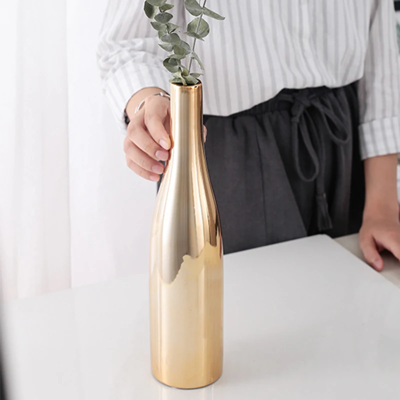 Скандинавская декоративная ваза для цветов керамическая Террариум гостиной