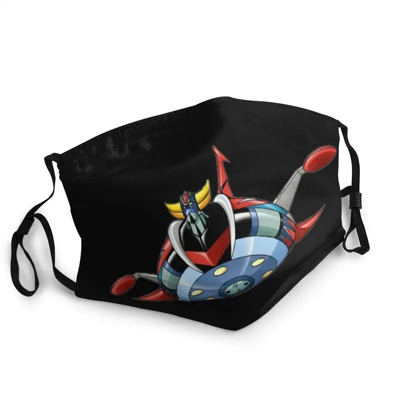 

UFO Robot Grendizer Goldrake Mask Anti Haze Dustproof Reusable Anime Manga Face Mask Protection Cover Respirator Mouth-Muffle