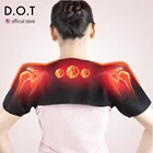 Турмалиновая САМОНАГРЕВАЮЩАЯСЯ термотерапевтическая накладка унисекс, протектор плеч, поддержка облегчения боли в мышцах, забота о здоровье, нагревательный ремень