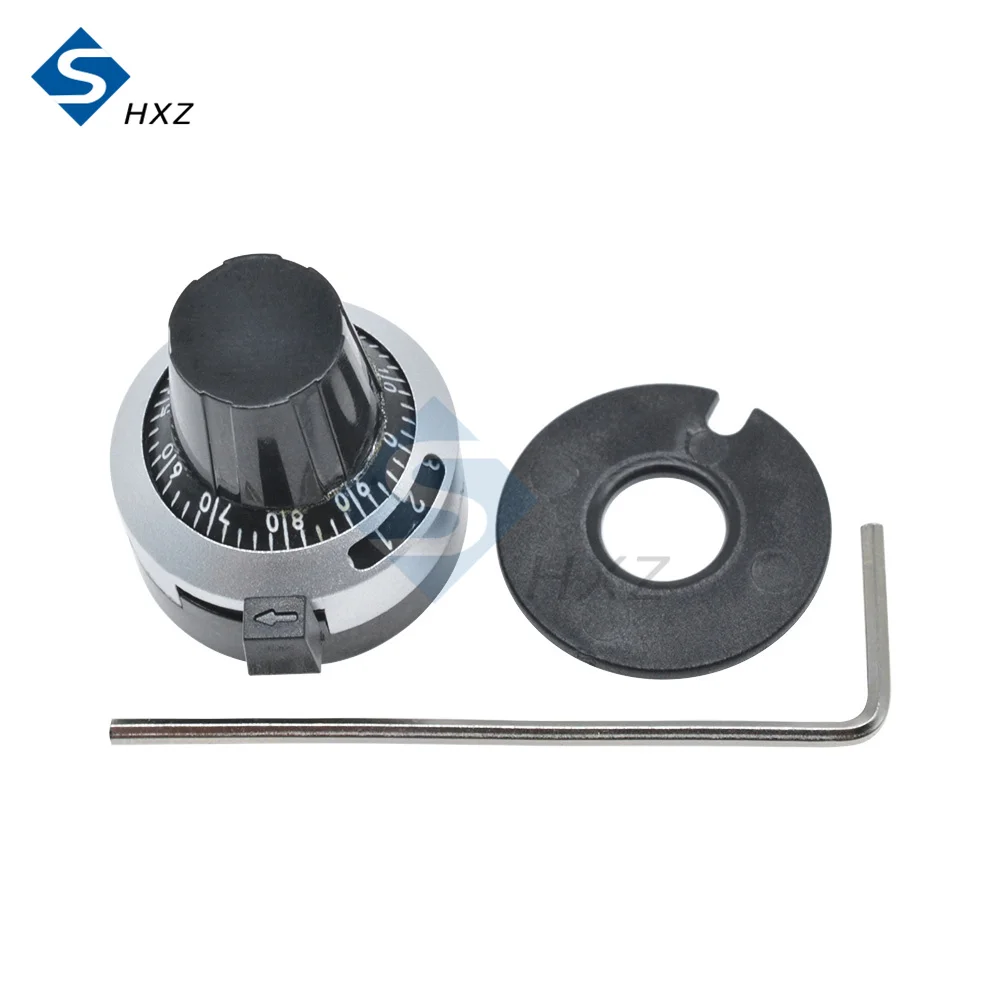

WXD3 Precision Multi-turn Potentiometer Accessories-precision Scale Knob Outer Shaft Diameter is Less than 6.35MM Universal