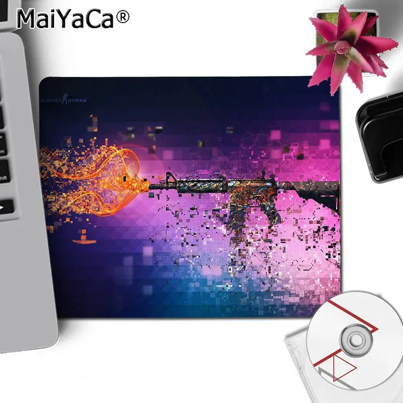 MaiYaCa крутой csgo Counter Strike комфортный маленький коврик для мыши игровой резиновый коврик для мыши ПК Компьютерная Коврик Для Мыши для ПК ноутбука