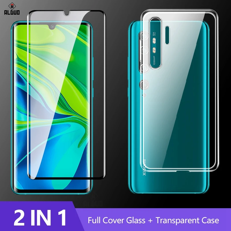 Закаленное стекло для Xiaomi Redmi Note 8 Pro 8T защита экрана задняя крышка Mi CC9 10 MiCC9