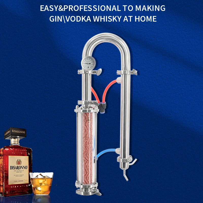 HOOLOO новые домашние тапочки сетка из чистой меди дистиллятор колонки для