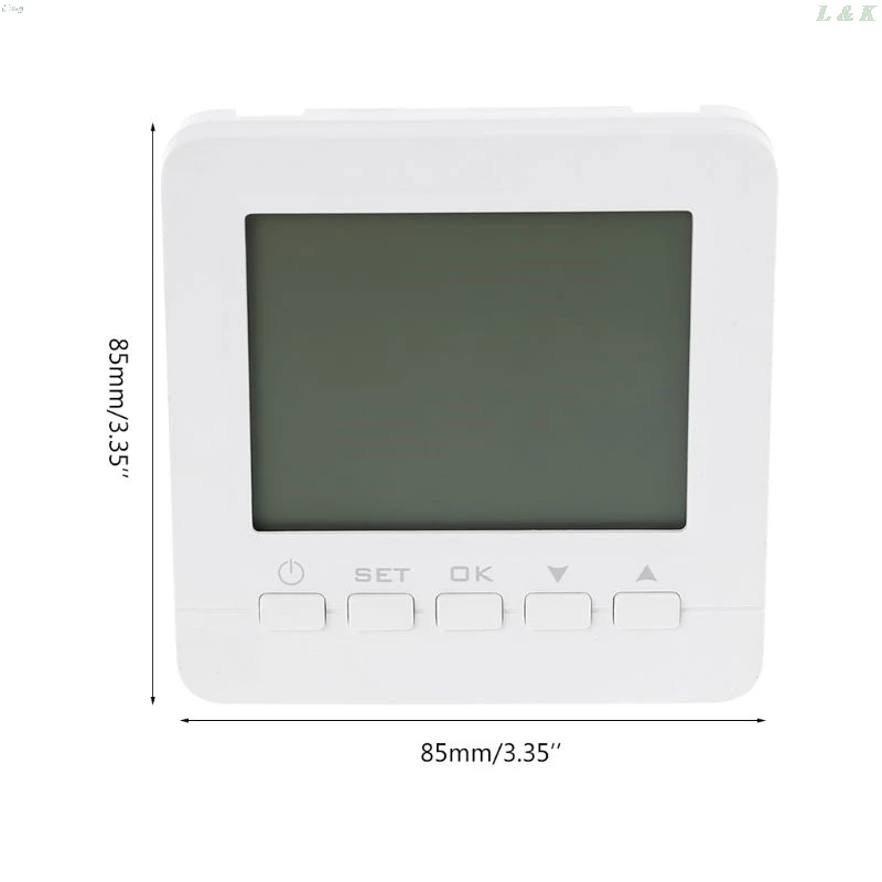 

WiFi Smart Electric Heating Thermostat Room Temperature Controller 16A 90-240VAC for Alexa Echo Google Home IFTTT