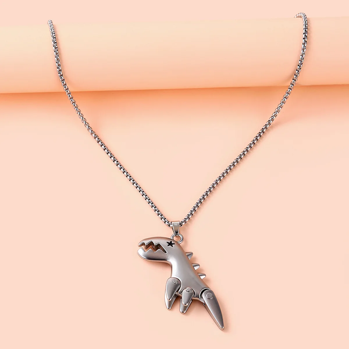 

Kpop Style Dinosaur Bear Necklace For Women Girls Cute Animal Choker Necklaces Vintage Jewelry Bijoux Collier