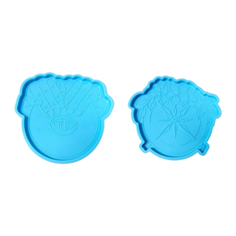 

Подставка для детской креативной формы в виде цветка/руки, силиконовая форма для стола, украшения для дома «сделай сам»