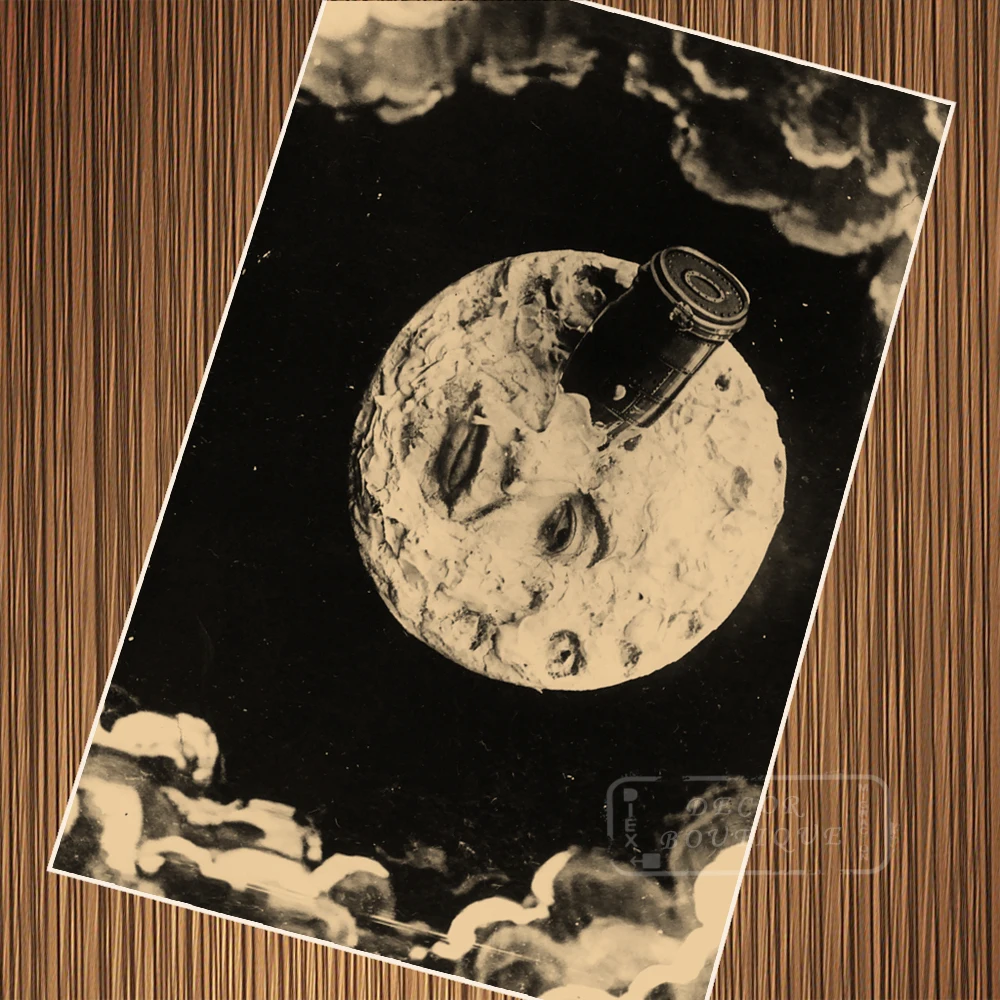 Бесшумная пленка в стиле Путешествие Луну | Дом и сад