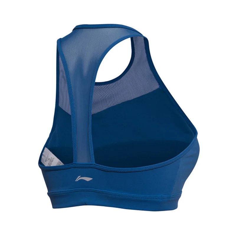 Женский профессиональный спортивный бюстгальтер Li Ning облегающие дышащие