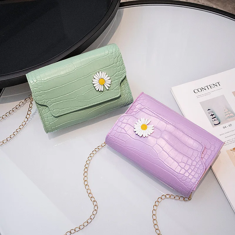 Женская сумка с крокодиловой текстурой 2021 женская через плечо наклонным ремнем