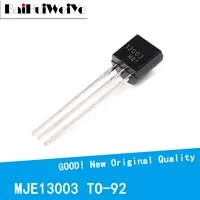 50pcslot mje13003 to 92 13003 to92 e13003 triode transistor 1 5a450v npn new original good quality chipset