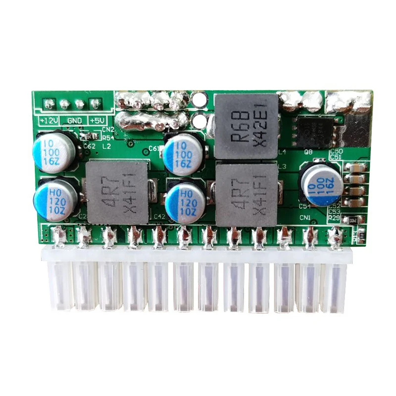 PCI-E 6-контактный вход постоянного тока 12 В 300 Вт DC-ATX-300W 24Pin PICO ATX коммутационный блок