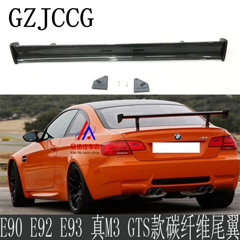 Спойлер из углеродного волокна/ФАП для BMW 1M M3 E82 E87 E90 E92 E93 F30 F10 Revozport Style GTS задний