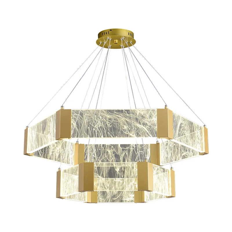 

Modern Simple Luxury European Style Ins Wind Led Chandelier Is Suitable for Living Room, Coffee Shop and Shopping Mall