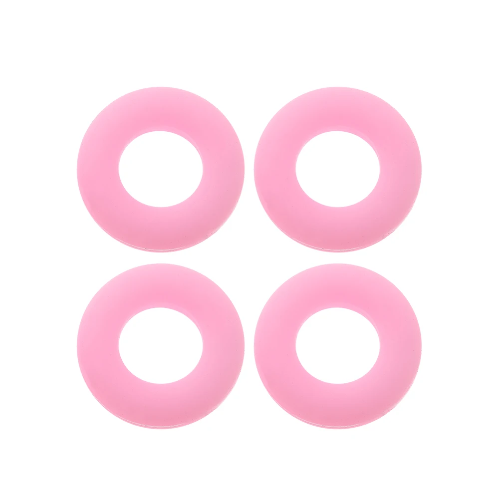 pink 4 шт, круглые очки Ушные крючки s очки спортивные дужки для очков, противоскользящий силиконовый рукояти для детей и взрослых мягкие Ушные крючки - Цвет: pink