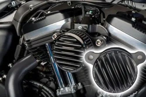 

BJMOTO Motorcycle Aluminum Air Cleaner Intake Filter System for Harley Sportster XL883 XL 883 XL 1200 XL1200 2004-2014
