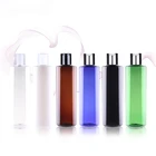 24 шт 250 мл белаячерная пустая Серебряная верхней части диска для косметики, косметическая упаковка шампуня бутылочки гель пластиковая бутылка жидкости Мыла Бутылки