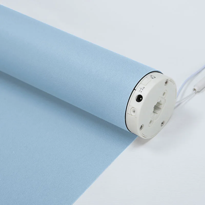 Daylight-Light blue Casaya моторизованные окна водонепроницаемый рулонные шторы bluetooth управление Смарт электрические Наружные Жалюзи - Цвет: Daylight-Light blue