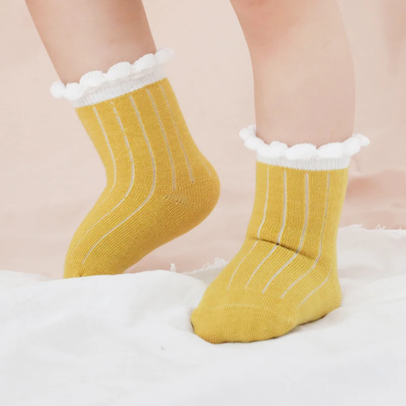 Носки для малышей хлопковые носки с фруктами новорожденных мальчиков и девочек