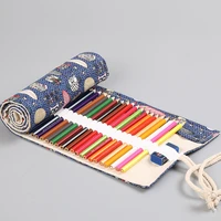 rollable pencil case for brushes make up brushes storage bag art pencil case roll box estuche escolar estuches escolares