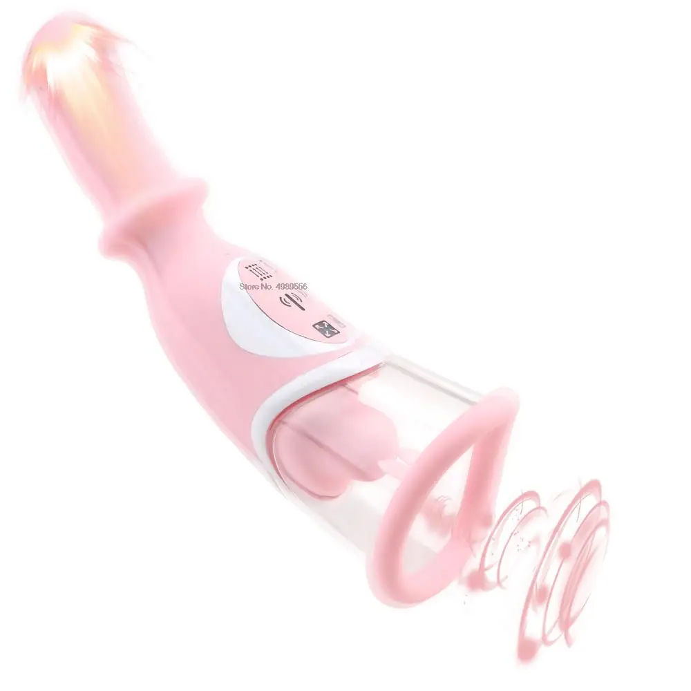 18+ Adult Product Clitoris Sucking Vibrators G Spot Massager Thrusting Dildo Nipple Sucker Sex Toys For Women Tongue Licking