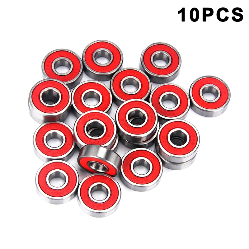 10 шт. подшипники высокопроизводительный ролик прочный для скейтборда скутера