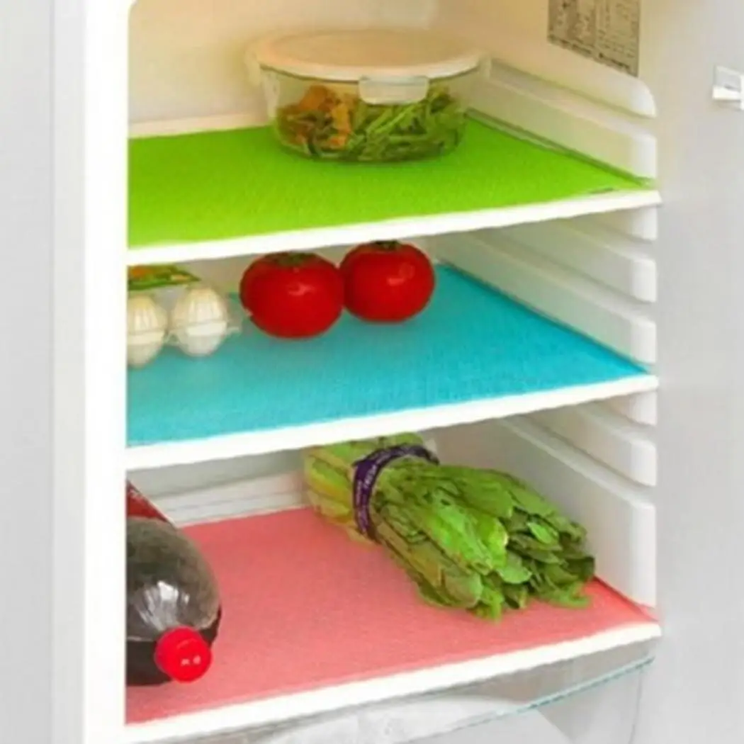 Refrigerator Pad Antibacterial Antifouling Mildew Moisture Tailorable Mats Fridge Waterproof Table | Дом и сад