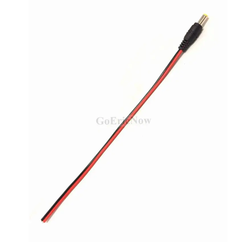 1 шт 12V/24V DC мужской/женский 5.5x2.1mm Мощность разъем для подключения кабеля (около 28